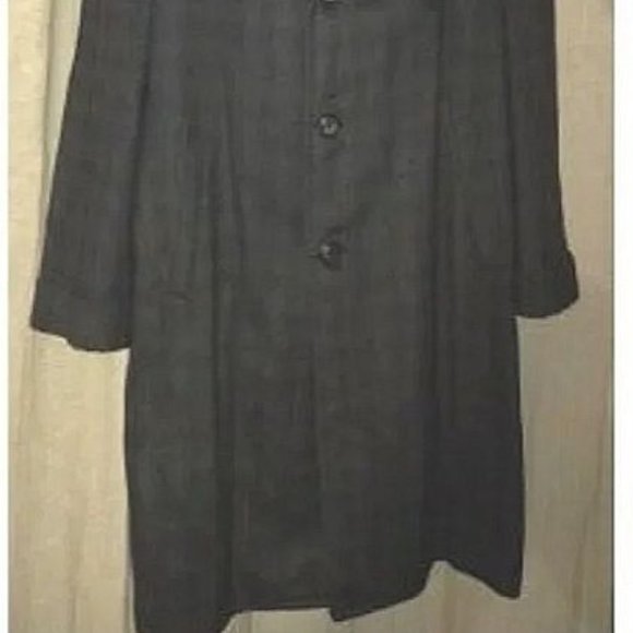 Kuppenheimer** Quality full length Wool Over coat Large - Picture 13 of 15